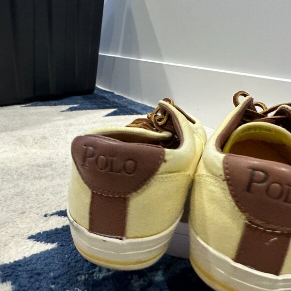 Polo Ralph Lauren Retro Men's Vaughn Shoes Size 10 - Picture 6 of 8